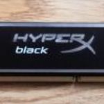 Memória - Kingston HyperX Black 4GB DDR3-1600 fotó