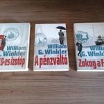 William G. Winkler politikai regényíró 3 remek könyve együtt 3000 ft fotó