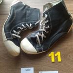 (11.) Converse All Star Chuk Taylor fekete tornacipő 38-as, fekete, bőr fotó