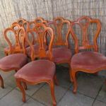 6 db.minőségi neobarokk elegáns szék , étkezőszék SELVA fotó