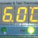 Hőmérő-hővédelem-termosztát KIT 4-kapcsolási ponttal Thermostat KIT with 4 switching points fotó