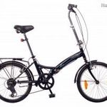 Neuzer Folding City 20 összecsukható kerékpár Fekete fotó