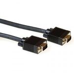 ACT High Performance VGA cable male-male 1, 8m Black AK4260 Kiegészítő, Kellék Kábel fotó