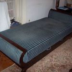 antik ágy!! hattyúágy-szerű fellelt állapotban fotó