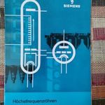 Siemens höchsfrequenzröhren (nagyfrekvenciás csövek) katalógus, műszaki adattábla fotó