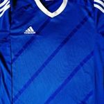 Adidas kék mez, póló (M) 1 Ft-ról, NMÁ fotó