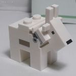 Lego Minecraft 21184 Minecraft Kecske - Brick Built figura 2022 fotó
