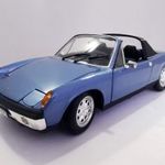 1: 18 1/18 Revell 8975 - VW-Porsche 914 (1969), blue metall, dobozos fotó