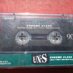 SONY UX S CHROME CLASS 90 retro audio kazetta , írásmentes papír , fülek nincsenek kitörve . fotó