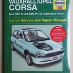 Opel Corsa, Corsavan, Combo benzines javítási könyv (1997-2000) Haynes fotó