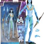 - 18cm-es James Cameron's Avatar figura - Neytiri női Na'vi figura íjjal, késsel, alátehető talppal fotó