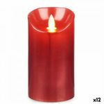 LED Gyertya Piros 8 x 8 x 15 cm (12 egység) fotó