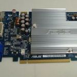 ASUS GeForce EN7600GS Silent 512MB DDR2 PCI-E, a DSUB kimenete zajos fotó