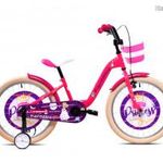 Adria Fantasy 20 hercegnős gyerek kerékpár Rózsaszín-Lila fotó