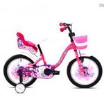 Adria Fantasy 16 hableányos gyerek kerékpár Rózsaszín-Lila fotó