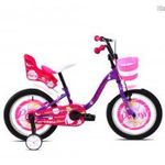 Adria Fantasy 16 hercegnős gyerek kerékpár Lila-Rózsaszín fotó