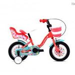 Adria Fantasy 12 gyerek kerékpár Pink-Türkiz 2024 fotó