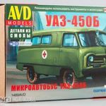 AVD Models 1489 UAZ-450B Kisteherautó fotó