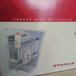 Starax oldalra szerelhető kihúzható konyhai kosár fotó