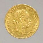 1885 Ferenc József arany 4 Forint aXF -PC54 fotó