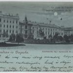 Zágráb / Zagreb - Akademicki trg i spomenik Sv. Jurja, 1899 (T) fotó