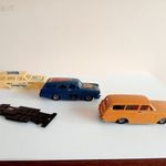 Lemezárugyár lendület Opel Caravan versenyautó változat, fehér karosszéria, narancs színű és alváz fotó