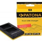 Sony NP-FW50, NPFW50 Dual Quick-akkumulátor / akku töltő micro USB kábellel - Patona fotó