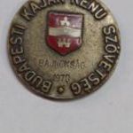 Budapesti Kajak-Kenu Szövetség 1970 zománcozott érem fotó