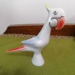 Art deco stílusú Hollóházi retro porcelán papagáj fotó