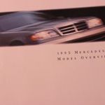 Mercedes 3 db eredeti gyári prospektusa. Prospektus szett 425 fotó