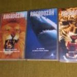 4db Ragadozók, a vad erők diadala VHS videókazetta (Cpáa, Gepárd és leopárd, Oroszlán, Grizzly) fotó
