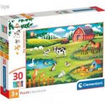 Az állatfarm 30 db-os Supercolor puzzle - Clementoni fotó
