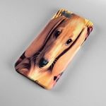 tacskó kutya mintás iPhone 4 4s tok hátlap tartó telefontok fotó
