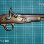 -J.& S.Hawken perkussziós pisztoly.(1860)-NEM MŰKÖDŐ-díszfegyver!- fotó