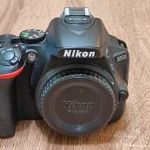 Nikon D5500 DSLR váz + kiegészítők fotó