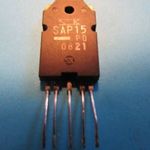 SAP15p, darlington, PNP speciális végfok tranzisztor fotó