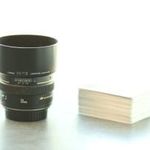 Canon 50 mm f1.4 + EREDETI Canon napellenző + B+W szűrő 50mm USM fotó
