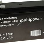 Powery ólom akku MP1236H szünetmenteshez APC Smart-UPS SC 420 12V 9Ah (7, 2Ah/7Ah is) fotó