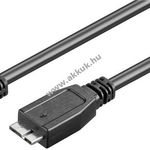 USB 3.0 kábel A tipusú csatlakozó > Micro B típusú csatlakozóval, 1.8m fotó