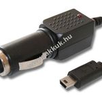 Helyettesítő autós töltő USB mini csatlakozóval fotó