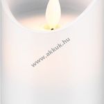 Goobay igazi viaszgyertya LED lámpával 7, 5 x 10cm meleg fehér szín(2700K) led-es mécses fotó