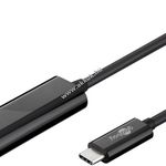 USB-C - HDMI adapterkábel, fekete, 1.8m - Kiárusítás! - A készlet erejéig! fotó
