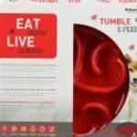 Eat Slow Live Longer Tumble Feeder 5 színben - Piros - Dogledesign fotó