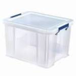 Tároló doboz, műanyag 36 liter, Fellowes® ProStore átlátszó fotó
