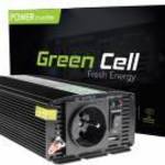 Green Cell Autós Inverter 24V-ról 230V-ra (feszültség növelő) 500W/1000W Módosított szinuszhullám IN fotó
