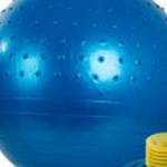 Fitness labda 65 cm, kék fotó