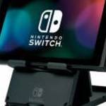 Hori PlayStand, Nintendo Switch/OLED, Állítható szög, Gumi markolat, Szürke, Konzol állvány - HORI fotó