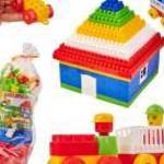 DIPLO 3D építő műanyag építókocka készlet gyerekeknek 233db. fotó