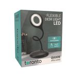 Qware Flexibilis asztali lámpa - fekete HOF-006BL fotó