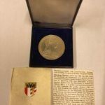 Ezüst pénzérme certifikáttal - Mária Terézia ezüst Tallér 1780 / Clementia Justitia perem felirattal fotó